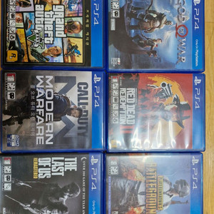 PS4 게임팩 6종