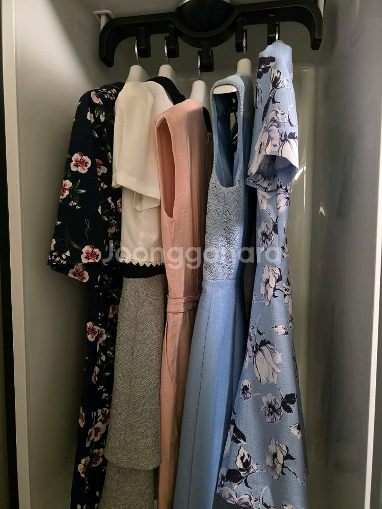 여성 꽃무늬 원피스--0