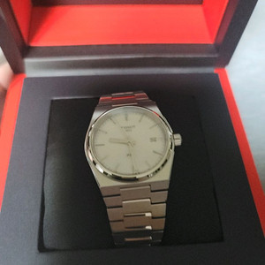 티쏘 prx 35mm 쿼츠 mop 자개