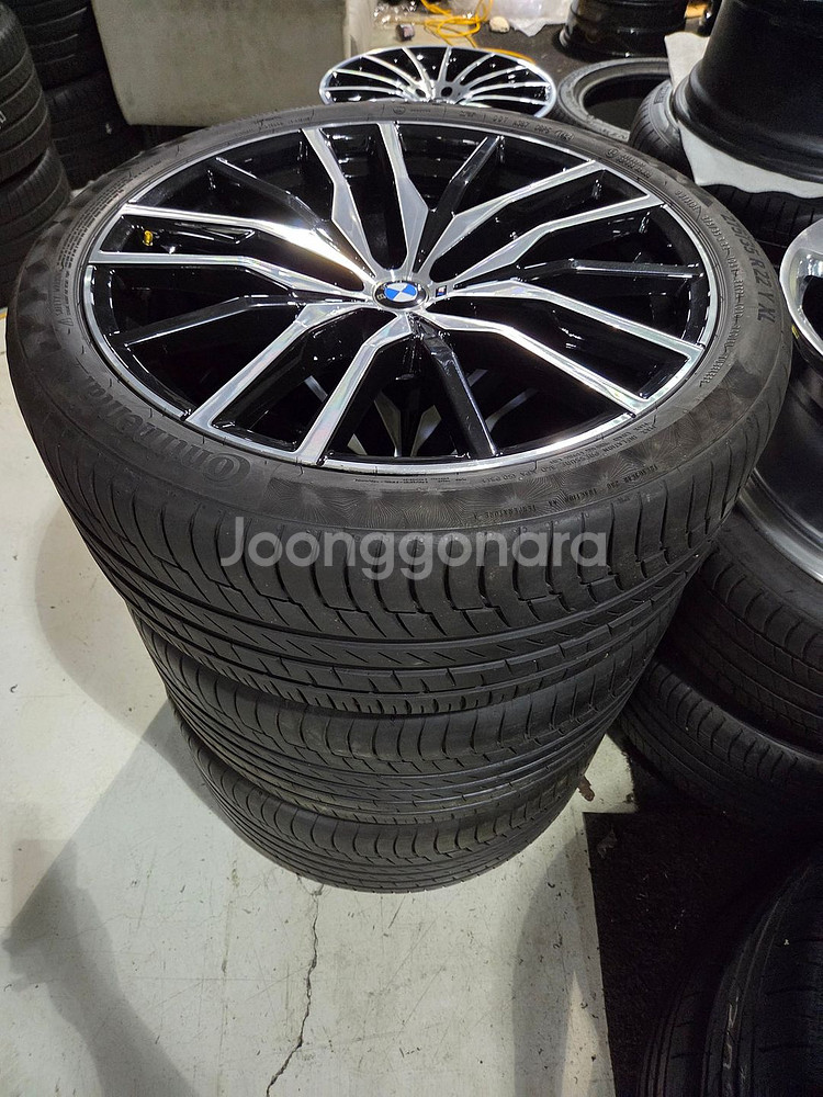 BMW G바디 X5.X6 742M스포츠 22인치순정휠타--0