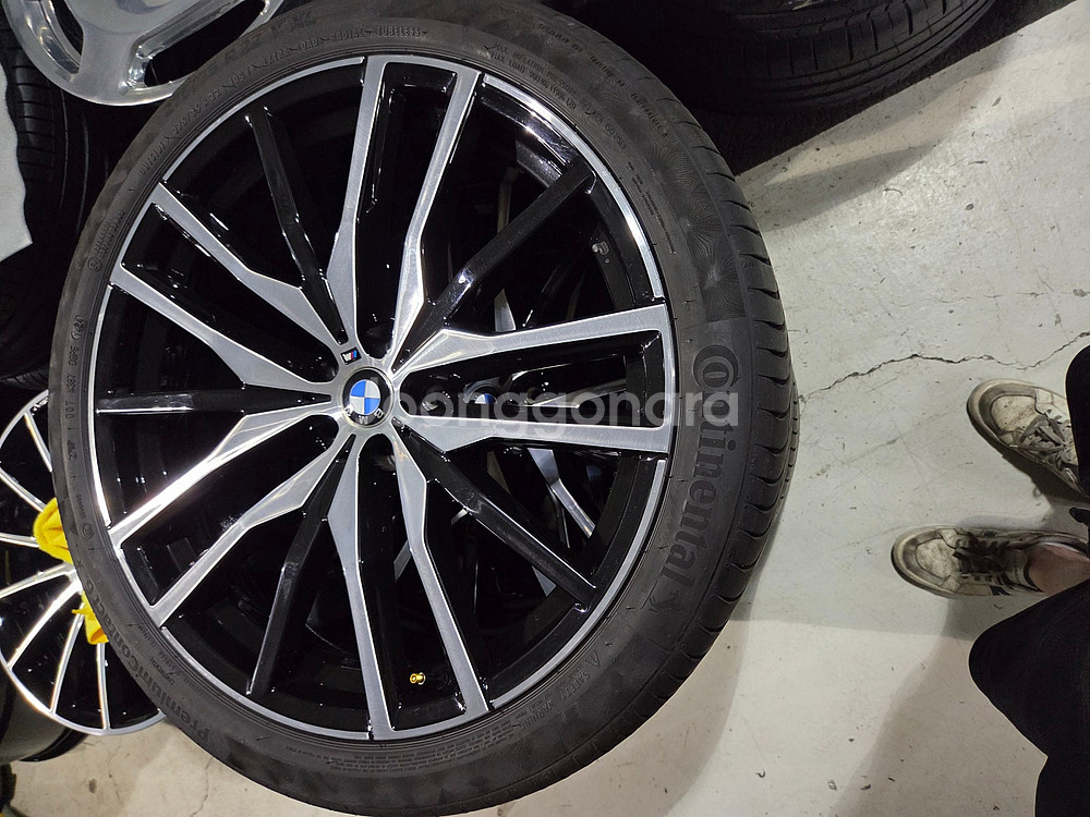 BMW G바디 X5.X6 742M스포츠 22인치순정휠타--2
