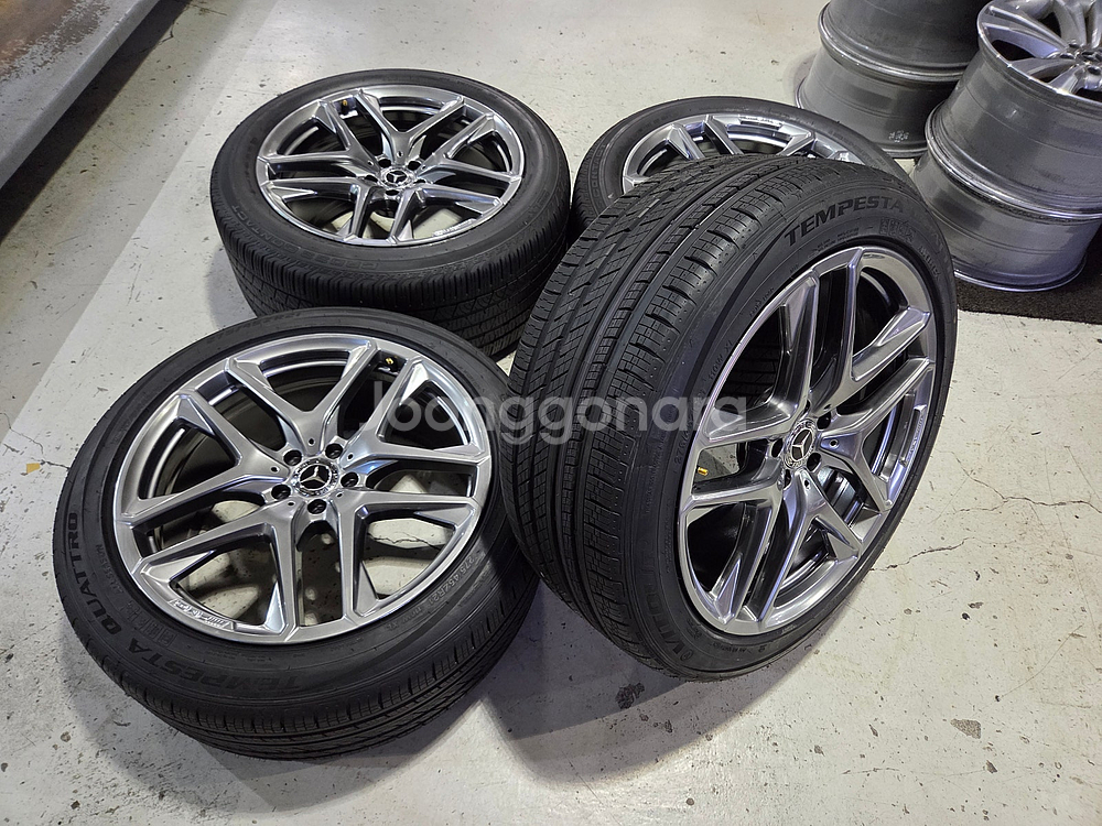 벤츠GLE 53AMG 21인치 순정품휠타--3