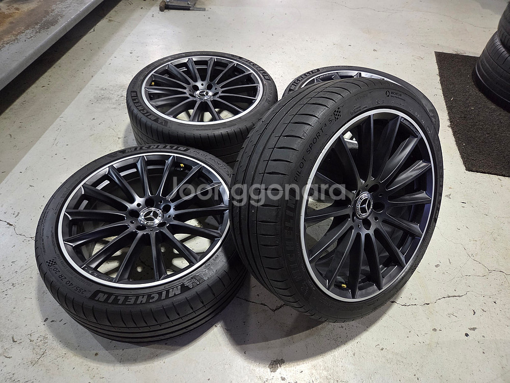 벤츠W223 신형S클마차AMG 20인치순정휠타--3