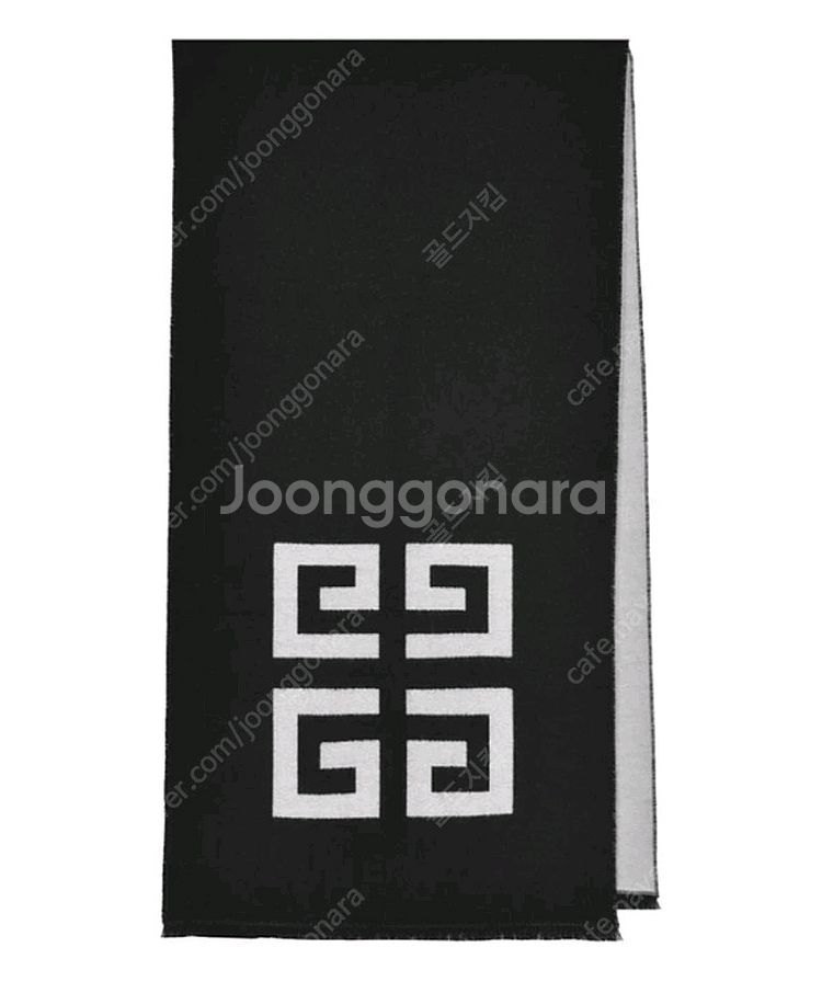 (미착용!) 지방시 BIG 4G 투톤 울 머플러--1