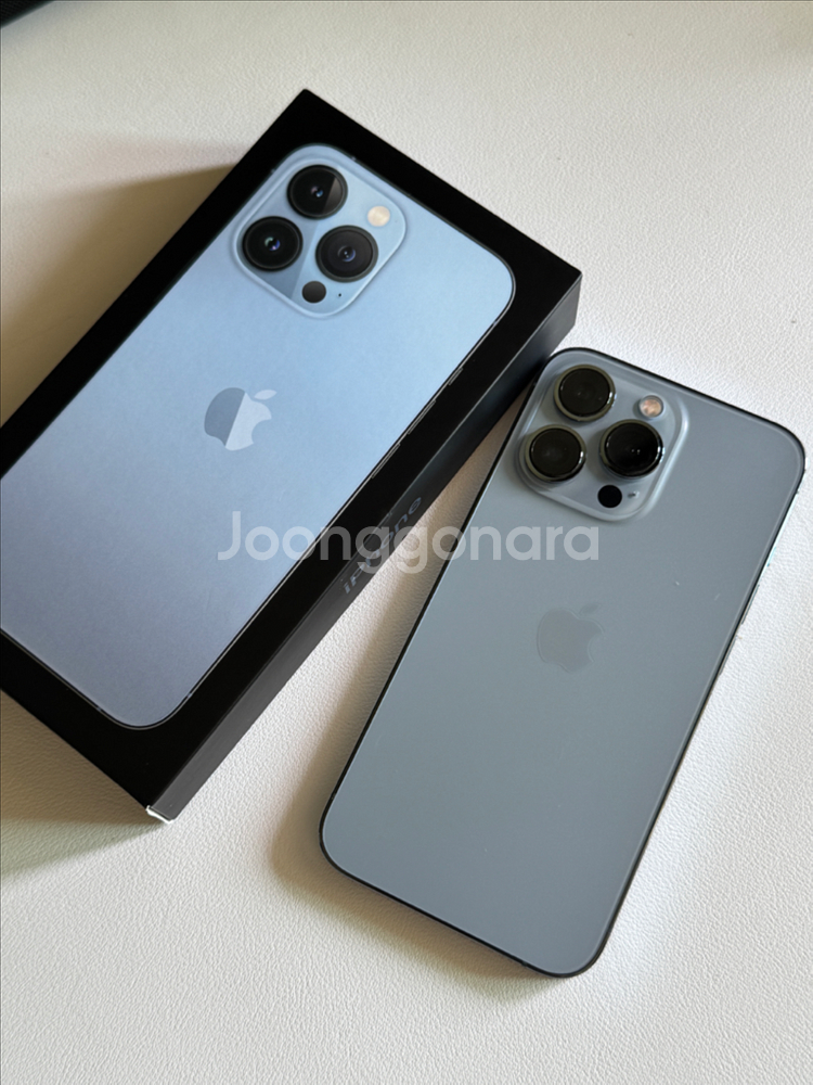 아이폰 13프로 256GB (시에라블루)--0