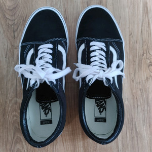 반스(Vans) 올드스쿨 블랙 와이드(Wide) 285