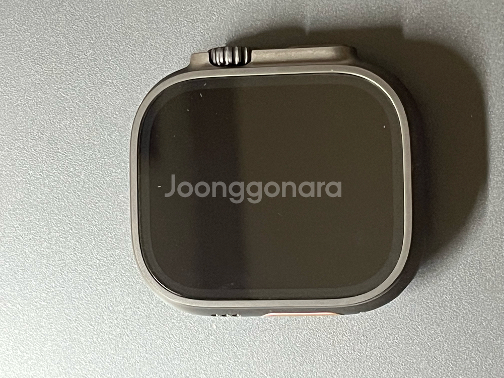 애플워치 울트라2 티타늄 49mm 블랙 풀박--6