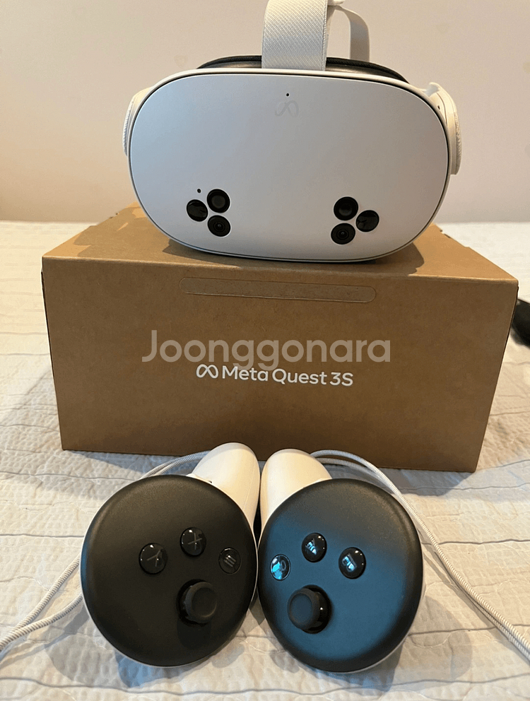 메타퀘스트3S VR 128기가 + 안면폼 + tpu--0
