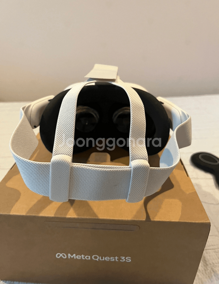 메타퀘스트3S VR 128기가 + 안면폼 + tpu--4