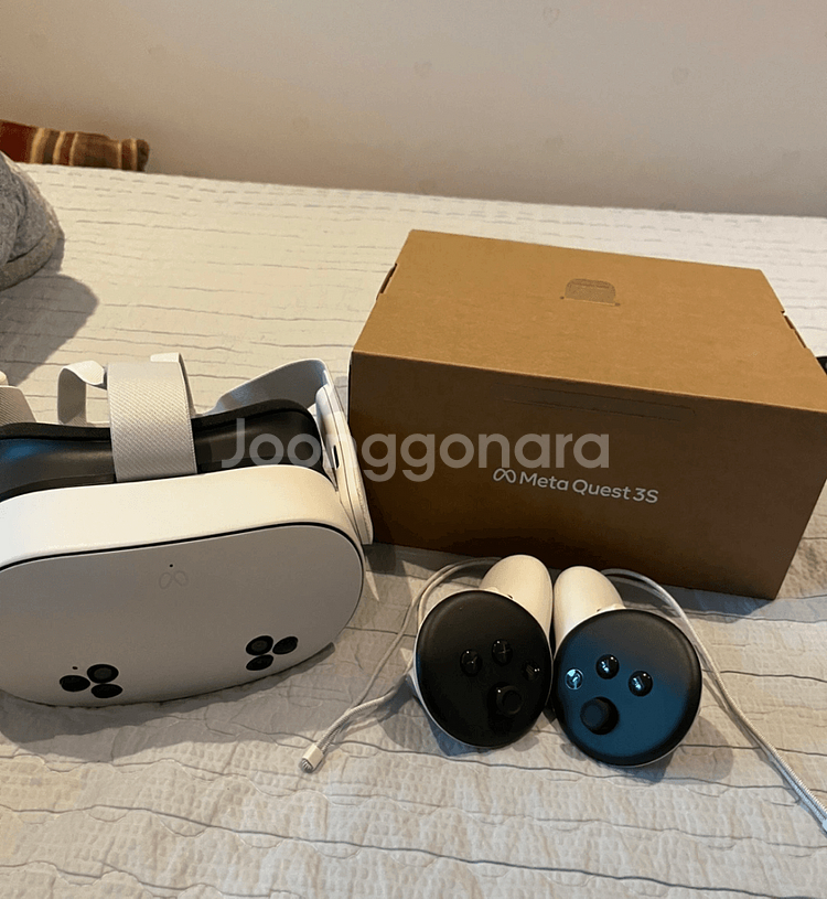 메타퀘스트3S VR 128기가 + 안면폼 + tpu--6
