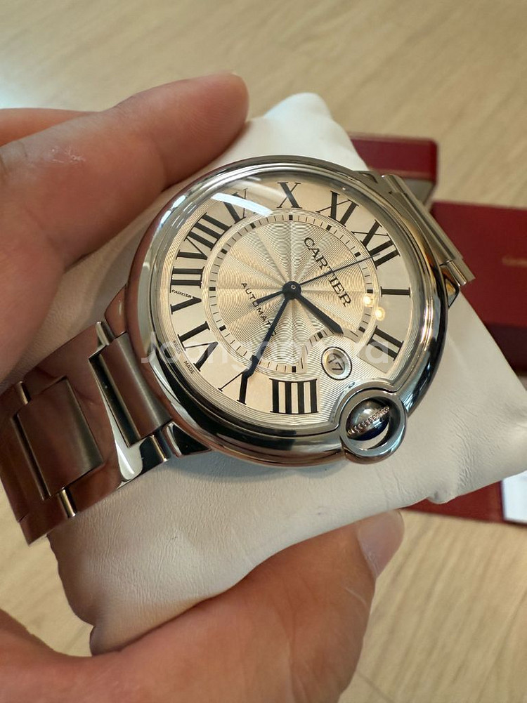 까르띠에 발롱블루 42MM 정품 팝니다--2
