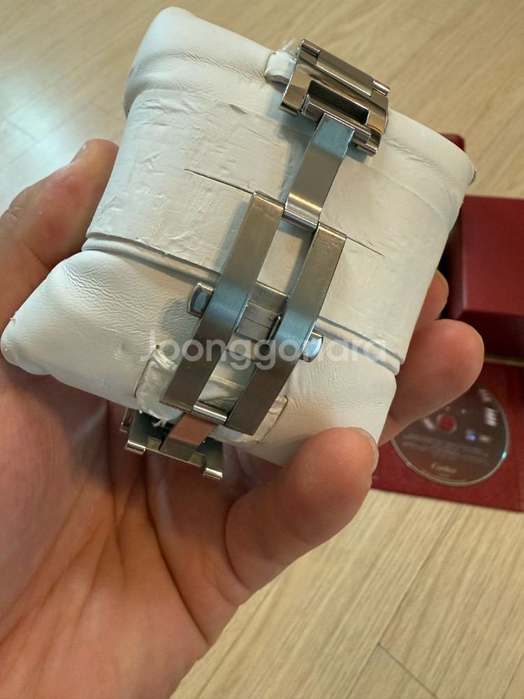 까르띠에 발롱블루 42MM 정품 팝니다--3