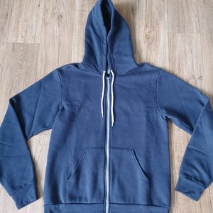 아메리칸어패럴 후드집업 M Navy 남녀공용 후디