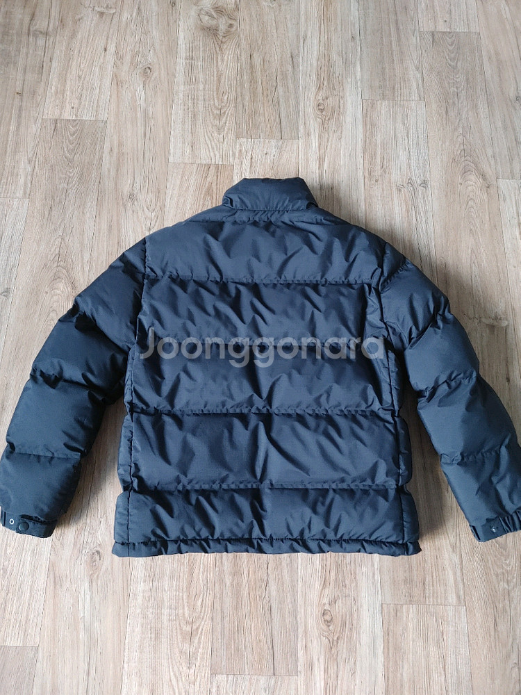 H&M 블랙 패딩 남성 M 발수기능 바람막이점퍼자켓--1