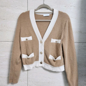 산드로 배색 가디건 80 이미지