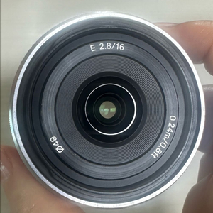 소니 E 2.8/16 SEL16F28 렌즈 단렌즈