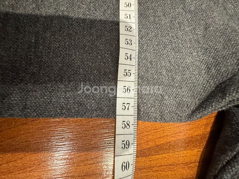 [톰브라운 5사이즈] 새상품 폴로티 그레이--5