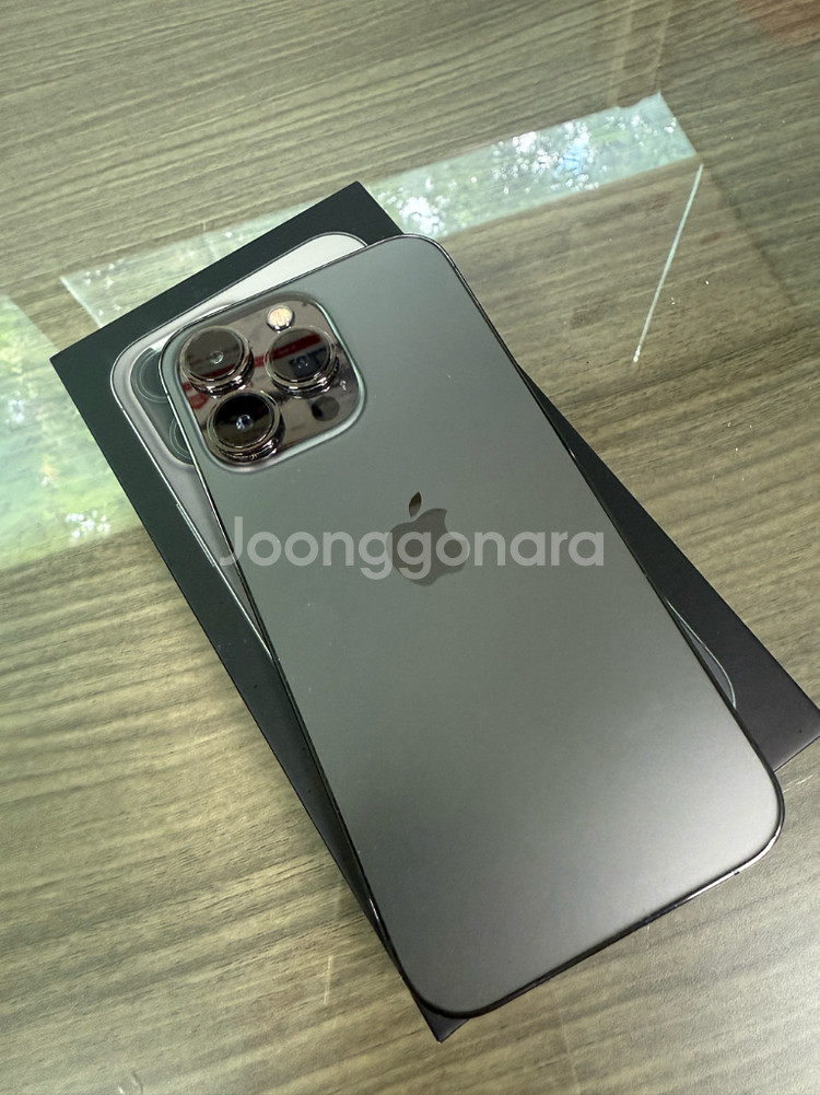 아이폰 13pro 512GB 그레이.--0