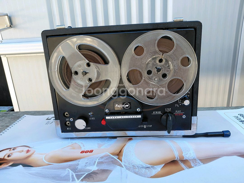 일본/진공관 릴 녹음기1960년도 출시 근대사--1