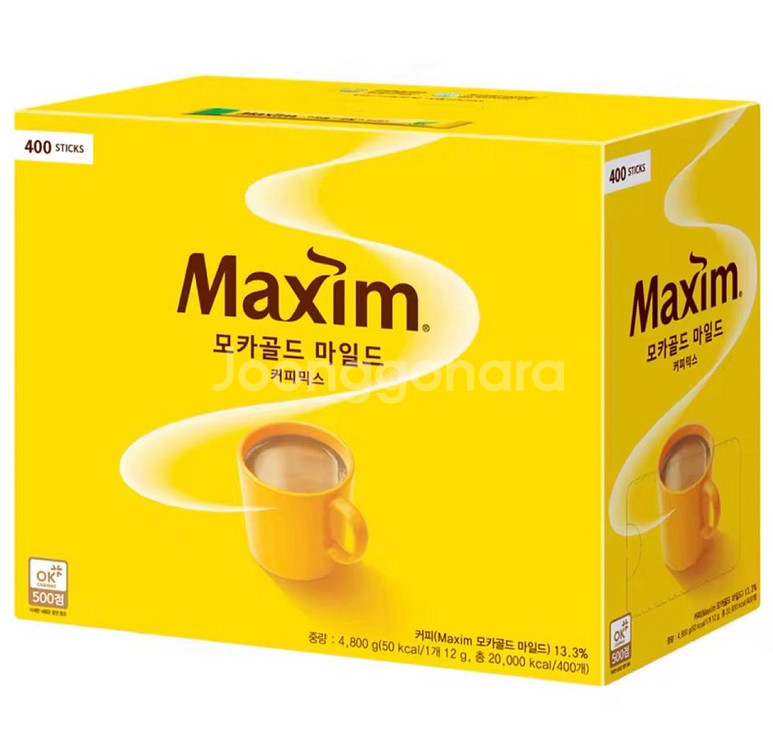 맥심 모카골드 마일드 커피믹스 400T--0