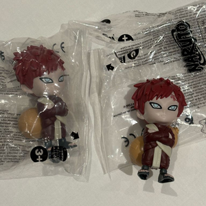 가아라 버거킹 해피밀 나루토 콜라보 피규어 키링 넨도