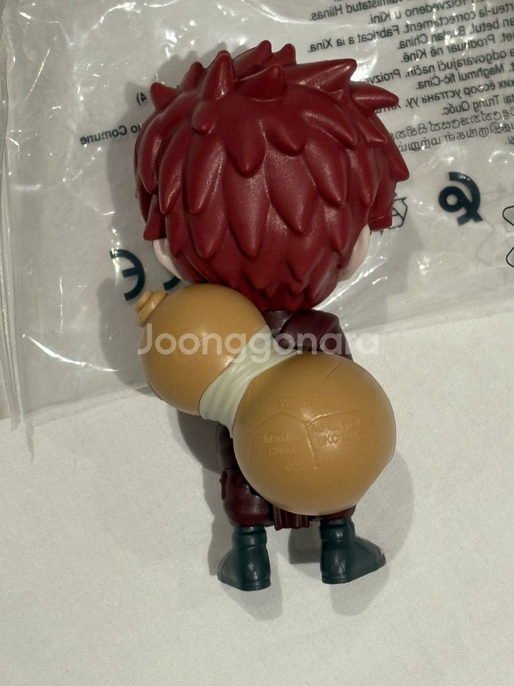 가아라 버거킹 해피밀 나루토 콜라보 피규어 키링 넨도--2