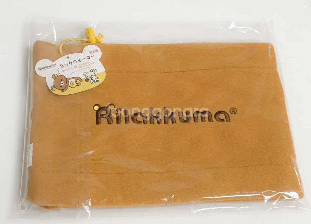 고전 리락쿠마 목도리 넥워머 코리락쿠마 고전문구 갸루--1