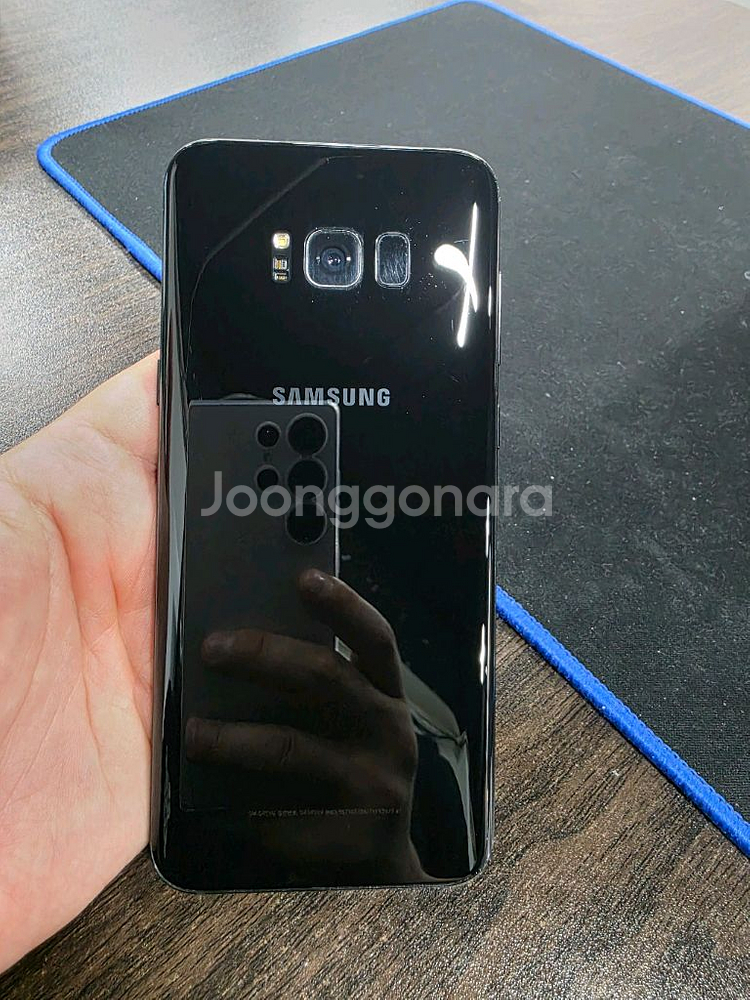 갤럭시S8플러스 128G대용량 무잔상 희귀템 중고폰--0