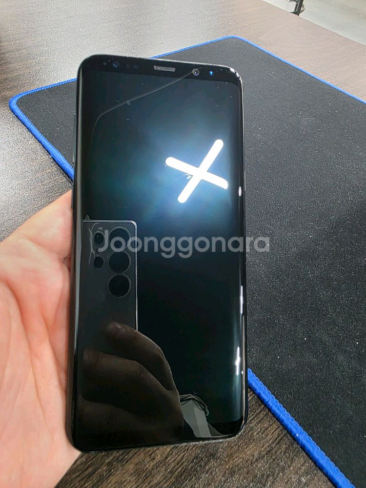 갤럭시S8플러스 128G대용량 무잔상 희귀템 중고폰--5