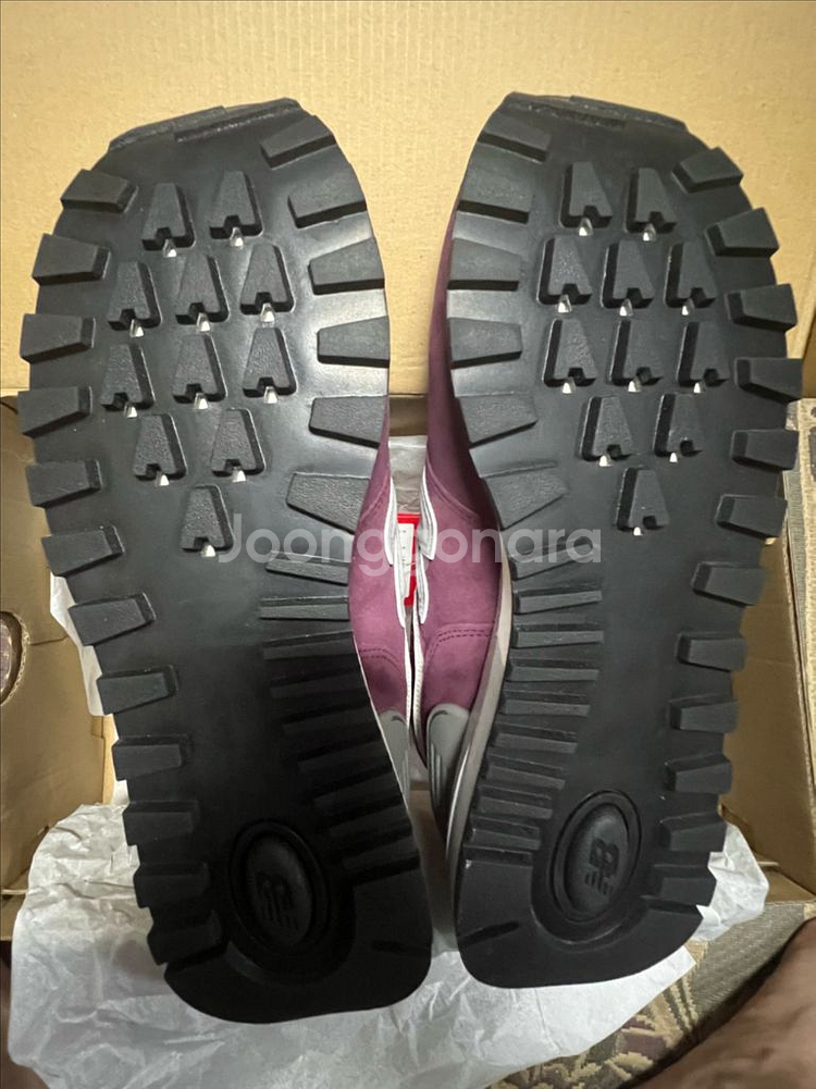 뉴발란스 574 레거시-버건디 270mm--5