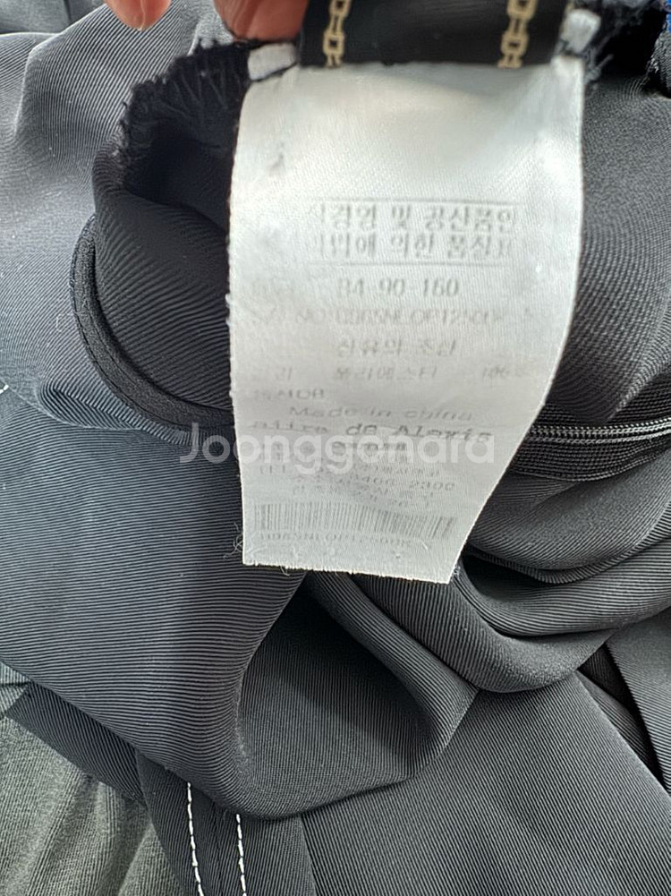 여성 아이레드 알렉시스 고급 스티치 블랙 점프수트--2