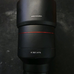 삼양 AF 85mm f1.4 소니 fe 렌즈 판매해요ㅎ