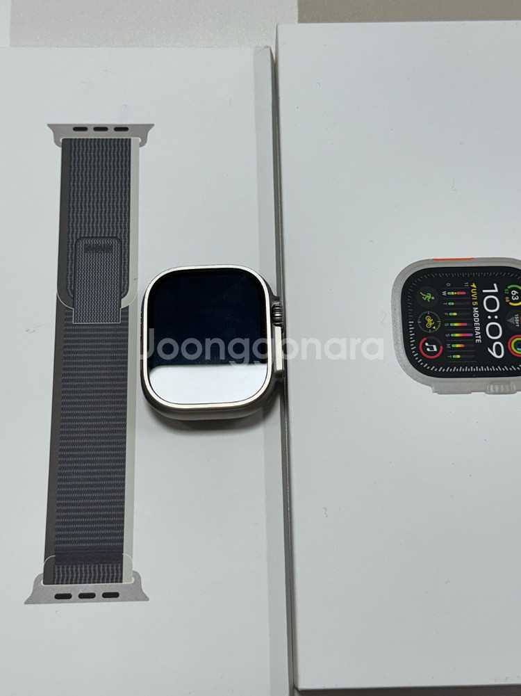 애플워치울트라49mm (애케플) 네츄럴티타늄--0