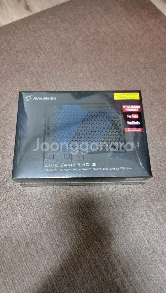 [미개봉] 에버미디어 라이브 게이머 HD2 캡쳐카드--0