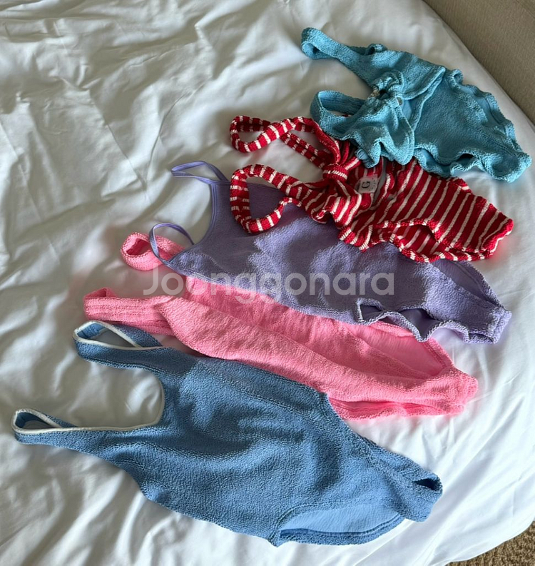 Hunza G Pamela Swim 라일락 수영복--3