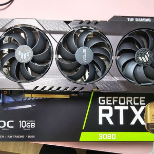 그래픽카드 RTX 3080 10gb lhr 아수스 터프