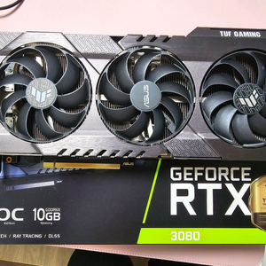 그래픽카드 RTX 3080 10gb lhr 아수스 터프