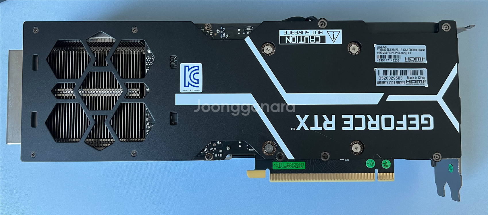 GALAX 지포스 RTX 3080 SG 12G--1