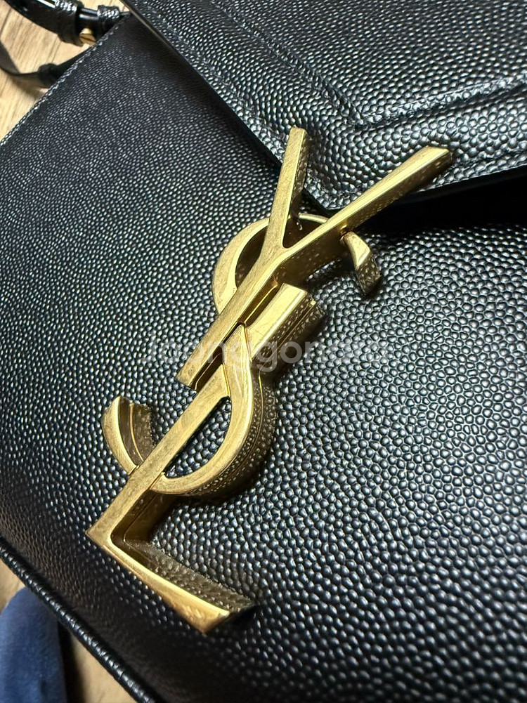 생로랑 카산드라 탑핸들 크로스백--1