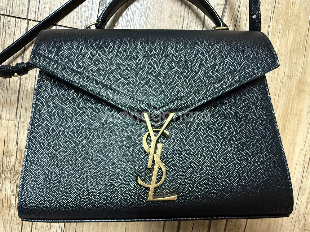 생로랑 카산드라 탑핸들 크로스백--0