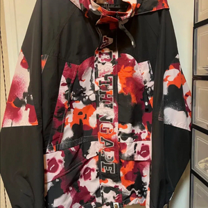 베이프 Bape 스노우보드 자켓 레드 카모 L 새제품