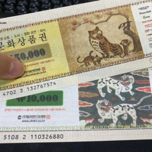 문화상품권 6만원