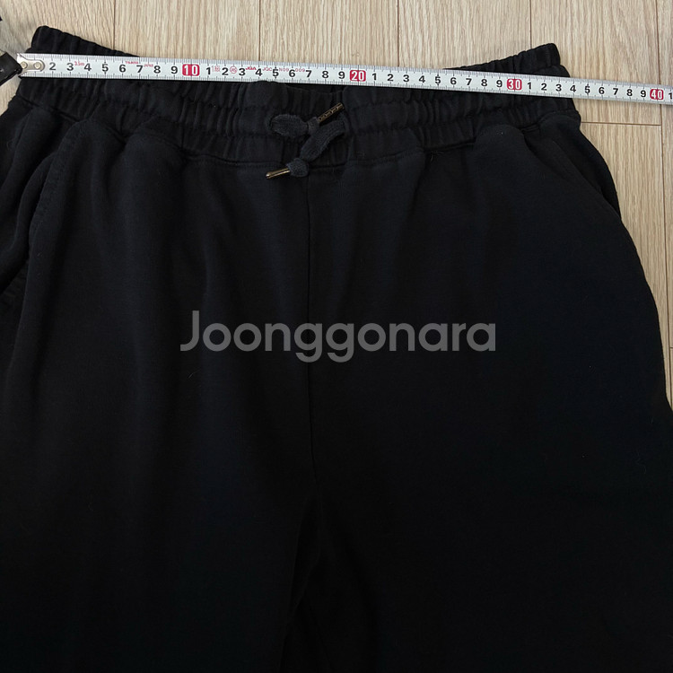 스파오 검정와이드팬츠 추리닝바지 m SPMTD37U02--4