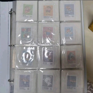 짱구 우표 띠부씰 팝니다.