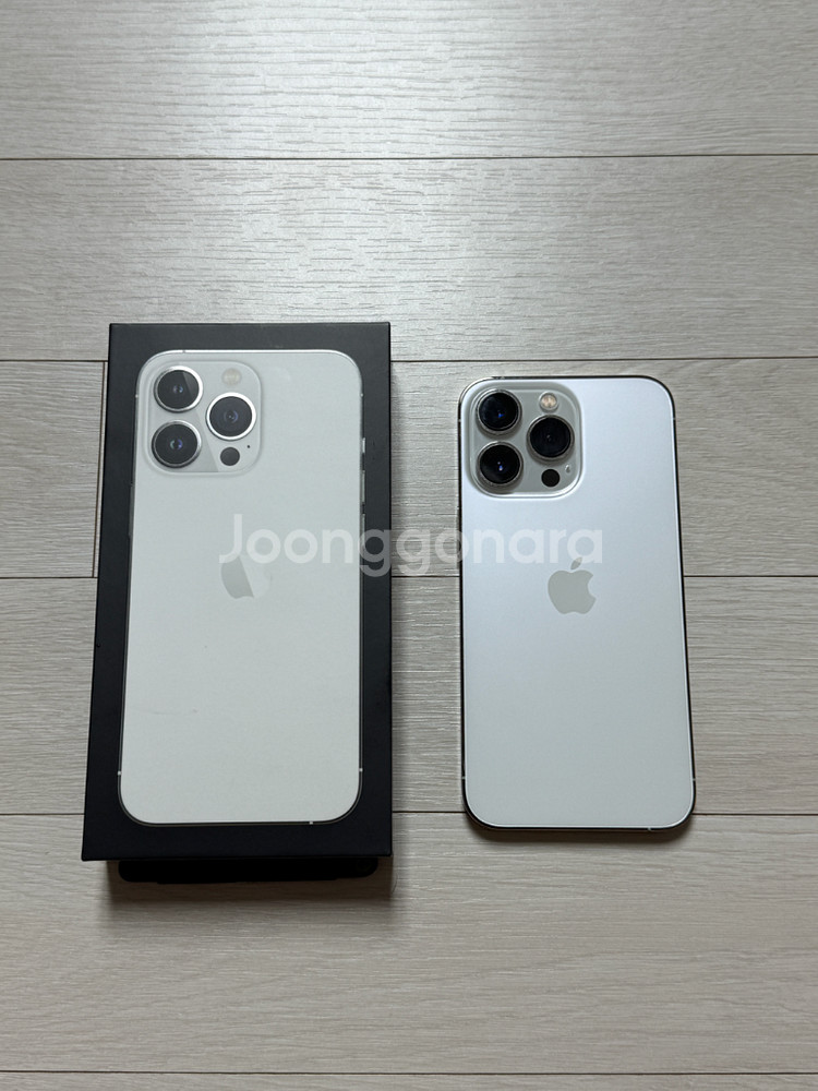 아이폰 13pro 256 실버 판매합니다!!--0