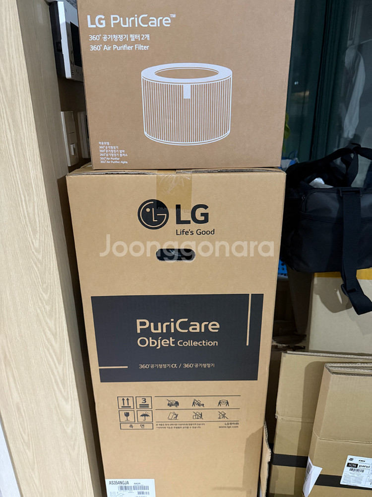 LG 퓨리케어 오브제 컬렉션 공기청정기 미개봉(새상품)--0