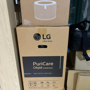 LG 퓨리케어 오브제 컬렉션 공기청정기 미개봉(새상품)