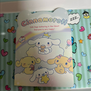 시나모롤 미니 노트 (디자인 두개, 새상품)