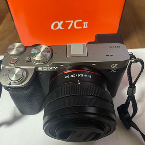 소니 sony a7c2 미러리스 카메라 +28-60렌즈