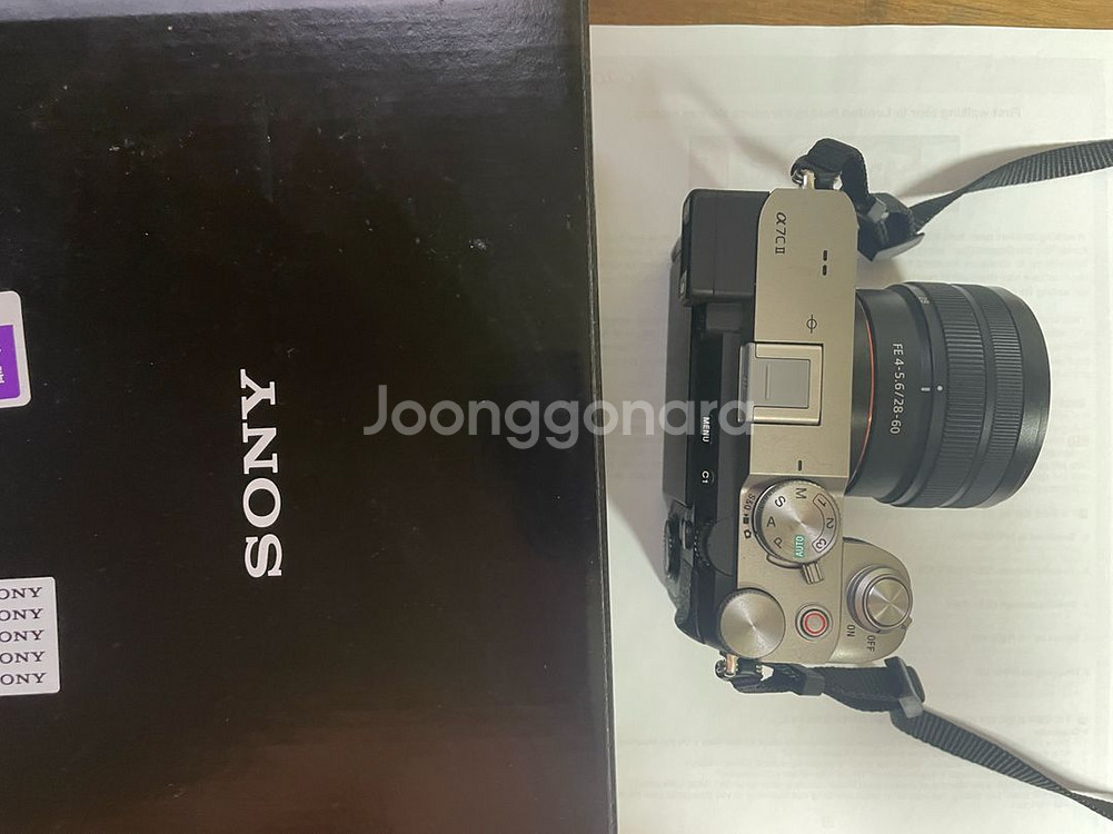 소니 sony a7c2 미러리스 카메라 +28-60렌즈--4
